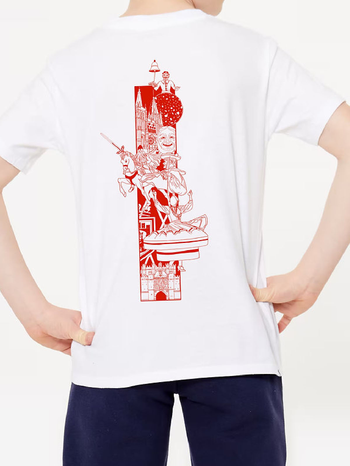 Camiseta para niños Tierra de mis amores