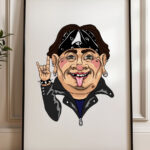 Lamina Gigantilla Zurbaran Rock Cojonuda Studio Burgos Arte