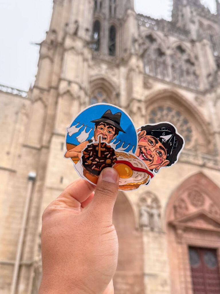 Pegatinas de Burgos Cojonuda Studio