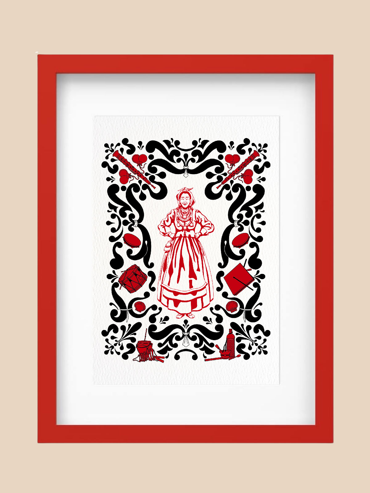 Serigrafia Justo del Rio x Cojonuda Studio Burgos